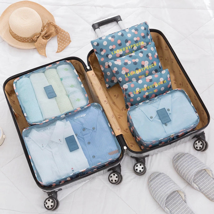 Travel Accessories Comfort - 6 個トラベルオーガナイザー保存袋ポータブル旅行スーツケースオーガナイザートラベルバッグ女性のための荷物オーガナイザー服靴バッグ