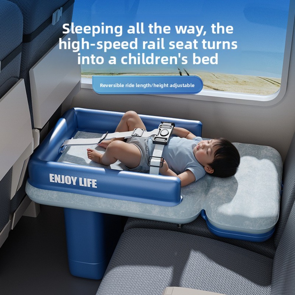 Travel Accessories Comfort - 幼児用エアプレーンベッド＆カーシートエクステンダー、ポータブルキッズトラベルマットレス（飛行機やロードトリップでの睡眠用クッション）