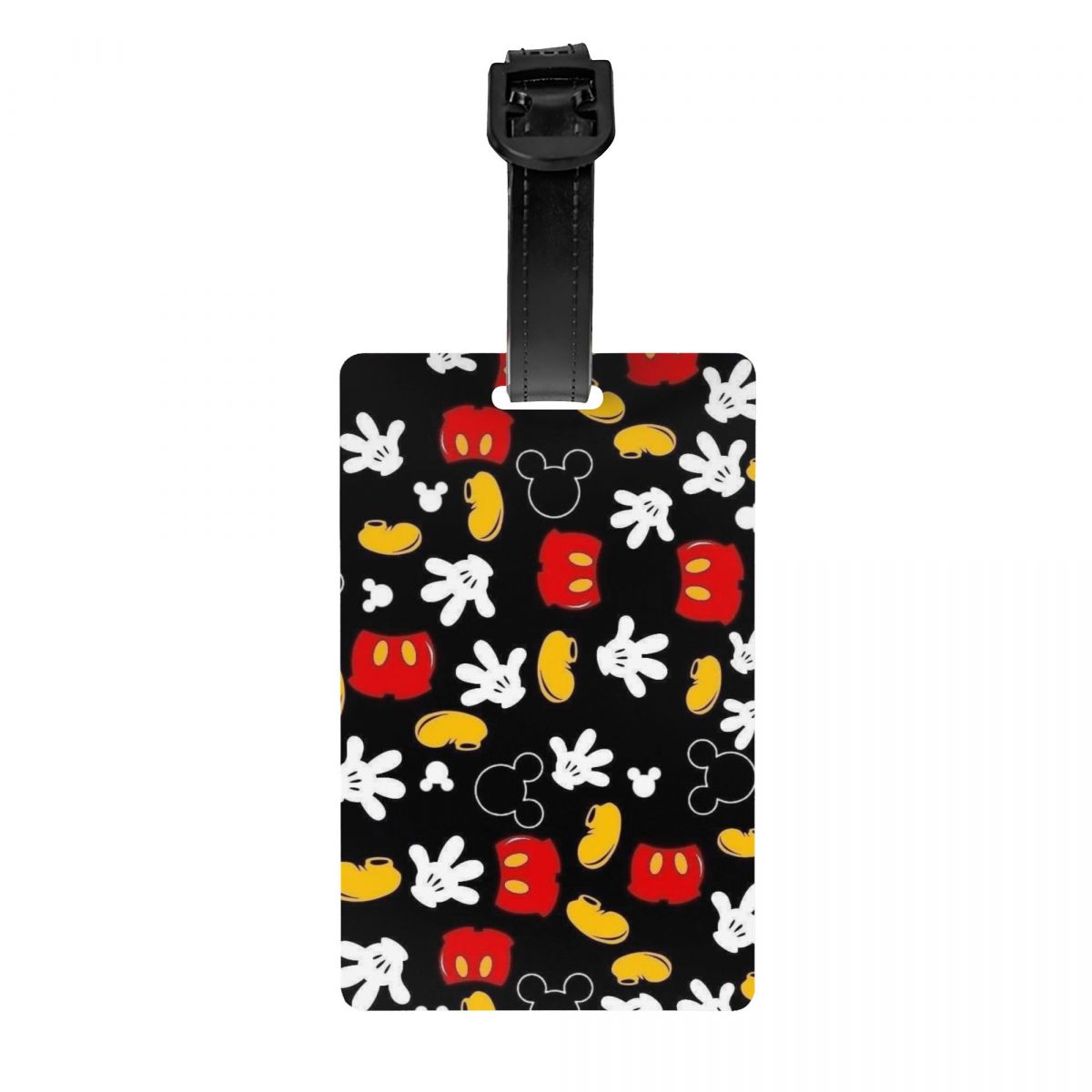 Travel Accessories Personalised - カスタム M-Mouse スーツケース用荷物タグ ファッションアニメ漫画手荷物タグ プライバシーカバー ネーム