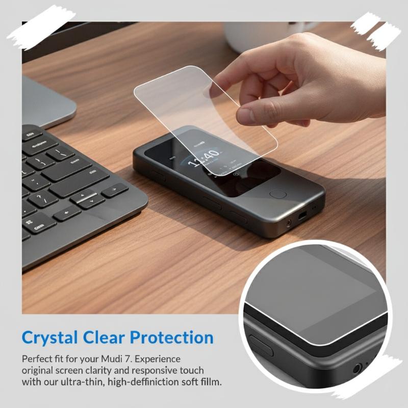 Travel Router Accessories - 新しい 2/3 個強化ガラススクリーンプロテクター GL.iNet Mudi 7