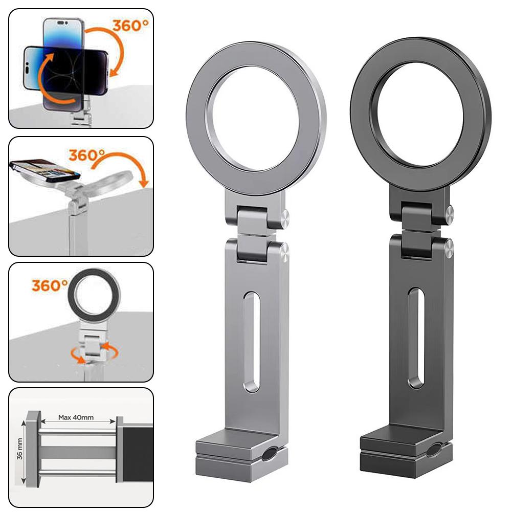 Phone Holder Airplane - 飛行機用スマホホルダー、旅行必需品、ハンズフリー飛行機用スマホスタンド、iPhone 16/15/14 Pro Max対応マグネットケース