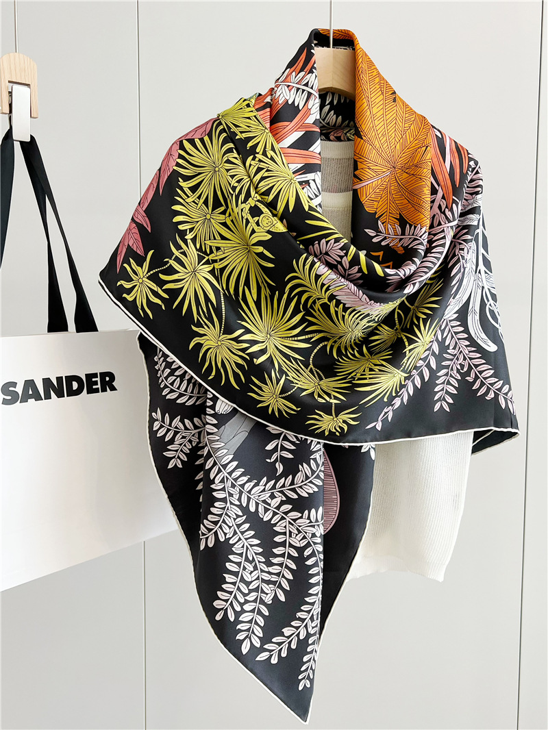 14 ミリメートルシルクスカーフ女性手巻きエッジショール高級 - Travel Accessories Designer のレビューと価格