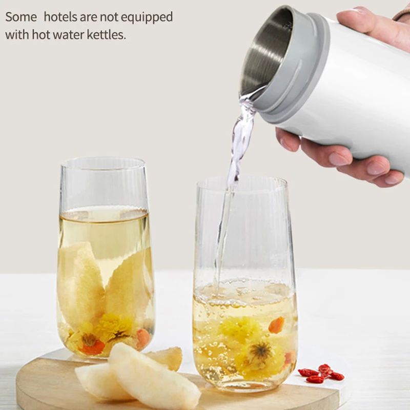 ポータブル電気ケトル旅行用ケトルステンレス鋼ミニ電気ウォータ - Portable Travel Kettle のレビューと価格