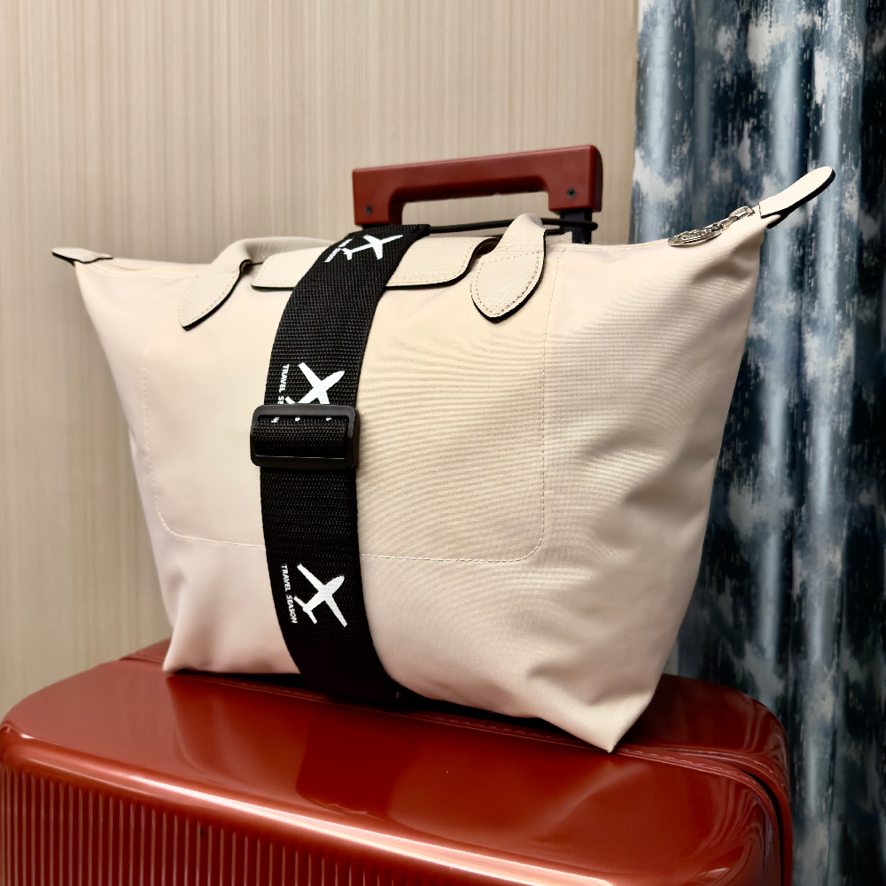 航空機用プリントナイロン製荷物固定ストラップ（1パック入り） - Travel Accessories For Plane のレビューと価格