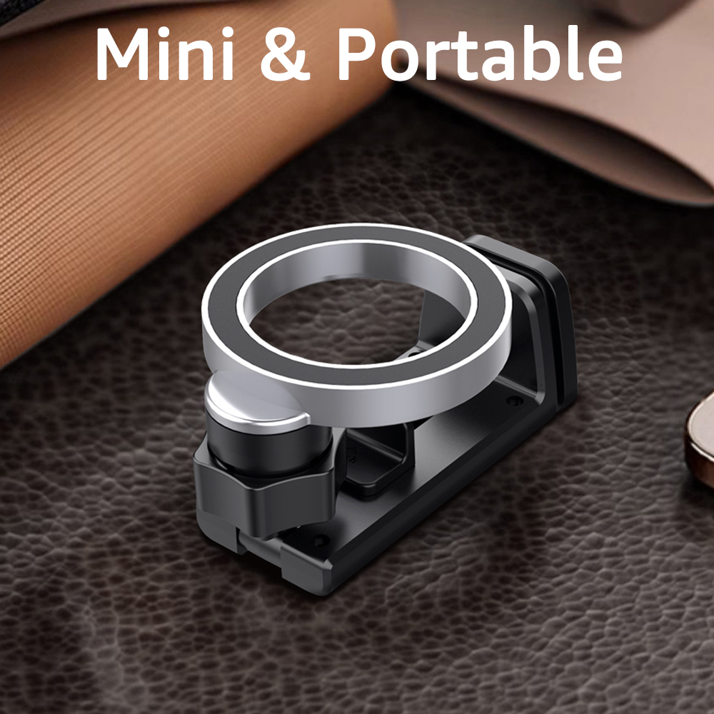 磁気式飛行機用スマホホルダー トラベル360 °   回転調 - Phone Holder Airplane のレビューと価格