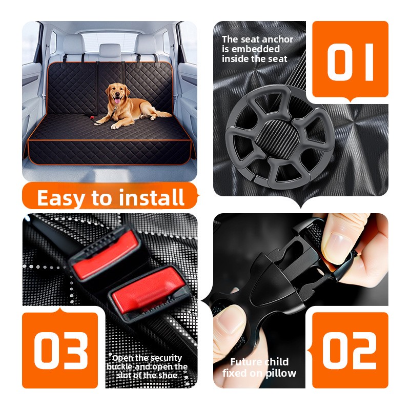 ペットカーシート隔離マット犬旅行用特殊クッション汚れ防止防水 - Travel Accessories Dog のレビューと価格