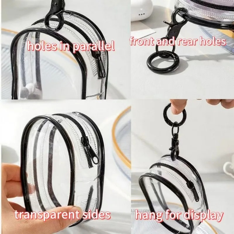 携帯用防水データケーブル収納バッグ 透明PVC多機能オーガナ - Cable Organizer Travel のレビューと価格