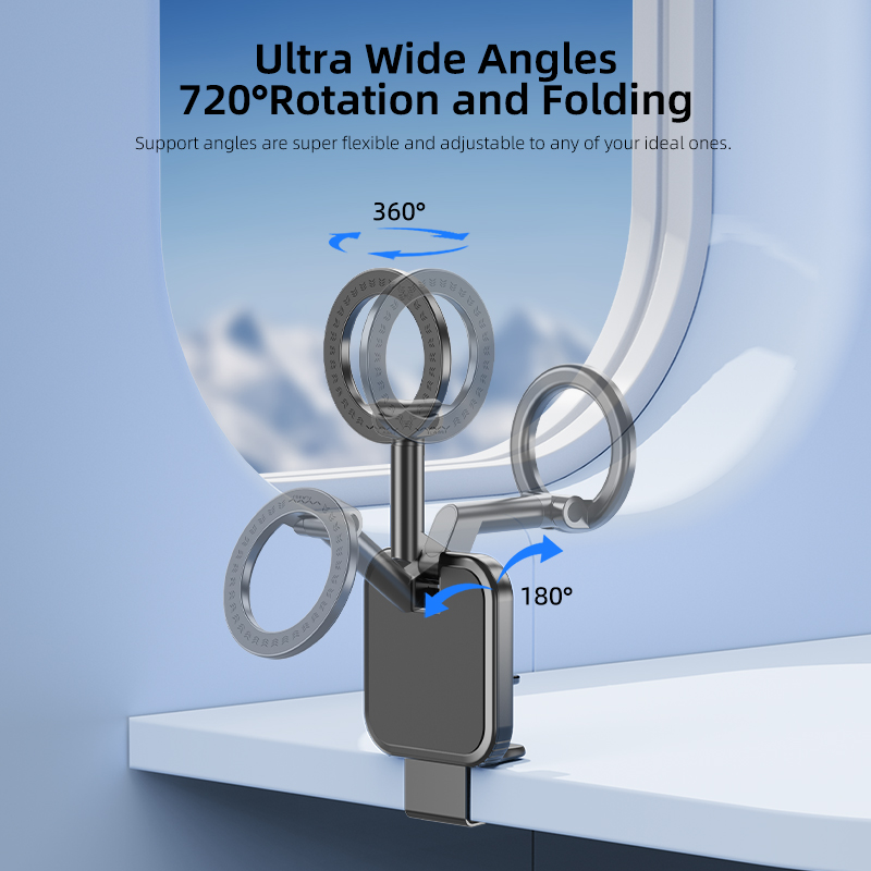Vyvylabs マグネティックトラベルクリップスタンド 7 - Phone Holder Airplane のレビューと価格