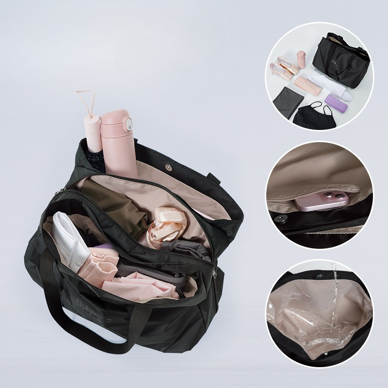 防水ダンストートバッグ、乾湿分離大容量バレエトートバッグ、ジ - Travel Yoga Accessories のレビューと価格
