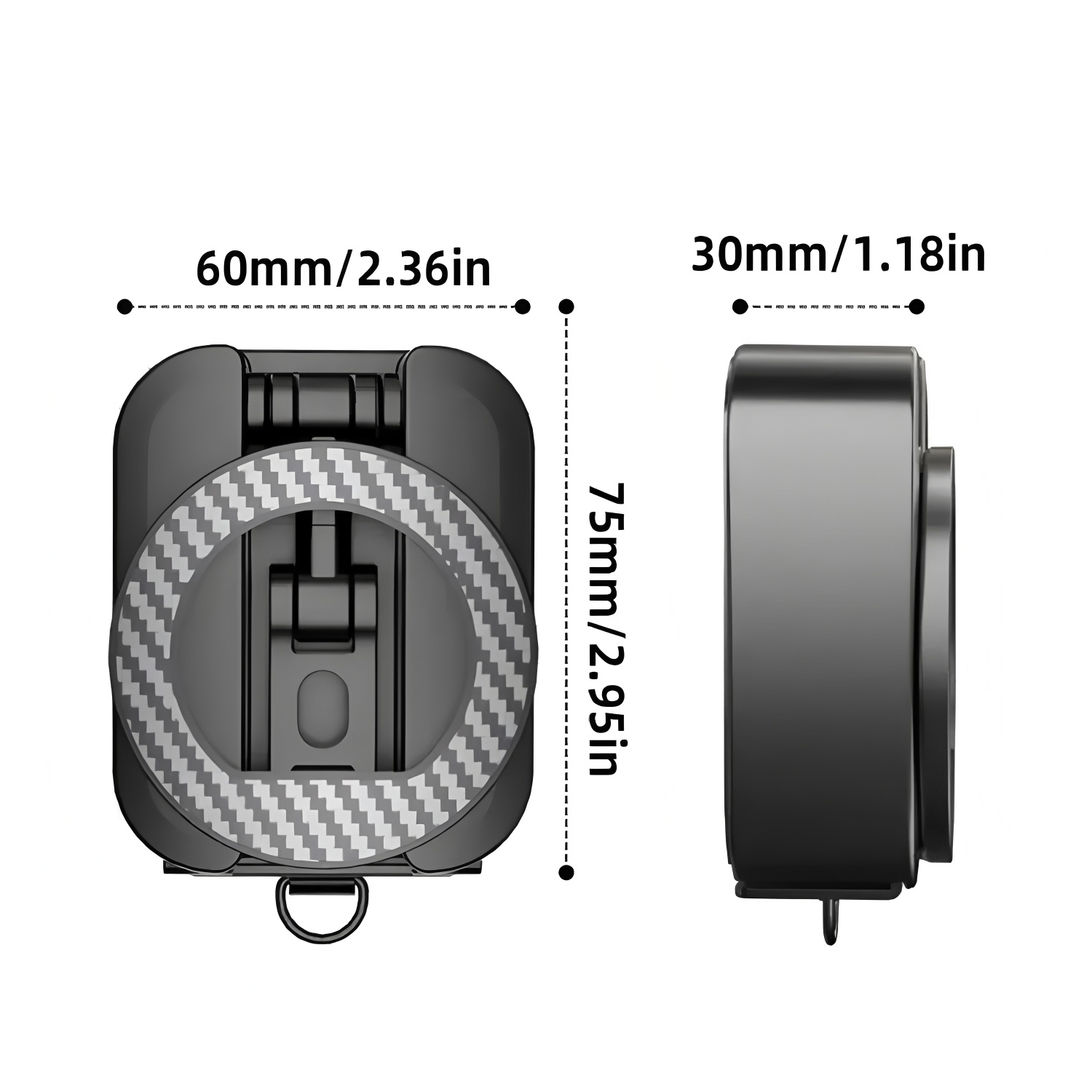 折りたたみ式伸縮磁気スマホスタンド 携帯用旅行マウントホルダ - Phone Holder Airplane のレビューと価格