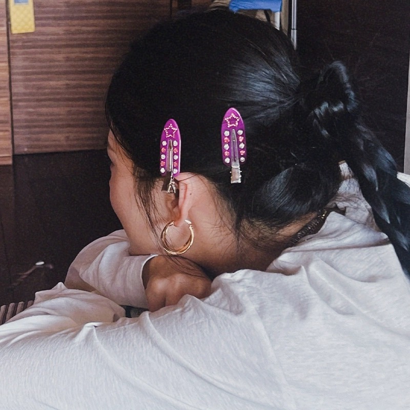 ハート型ラインストーンのフリンズ,ヘアクリップ,ハート型のク - Travel Accessories Designer のレビューと価格