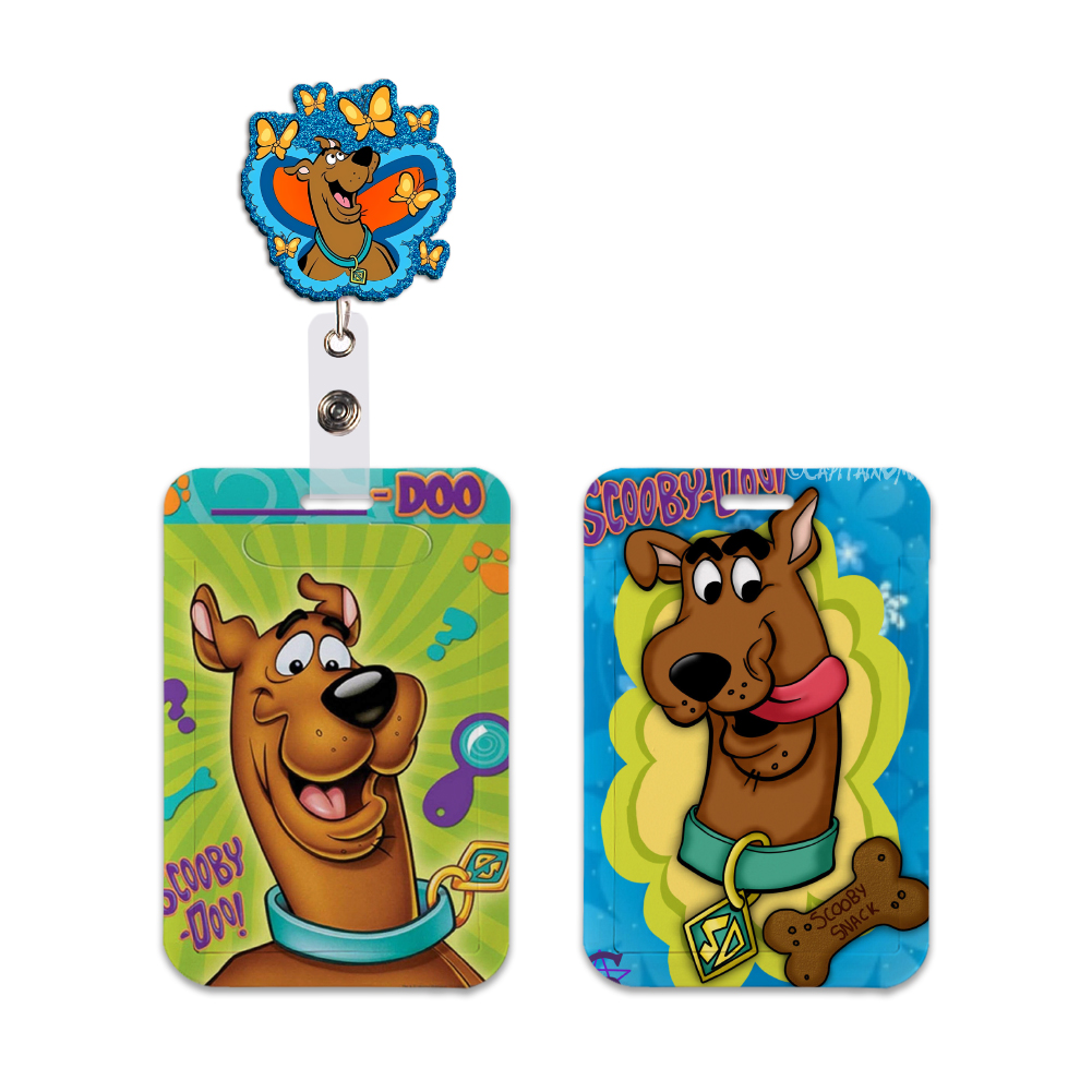 漫画犬柄カードケース ランヤード付きIDバッジホルダーストラ - Travel Accessories Dog のレビューと価格