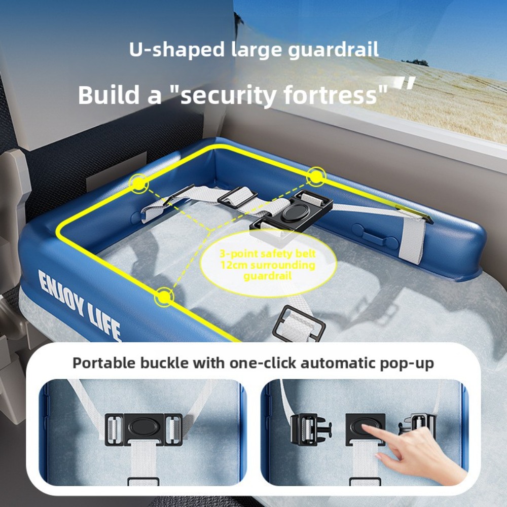 幼児用エアプレーンベッド＆カーシートエクステンダー、ポータブ - Travel Accessories Comfort のレビューと価格