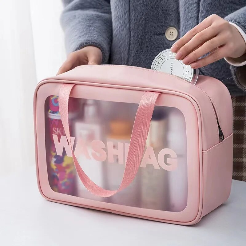 子供用の透明なPUメイクアップボックス,バス用のトラベル衛生 - Travel Accessories Kids のレビューと価格