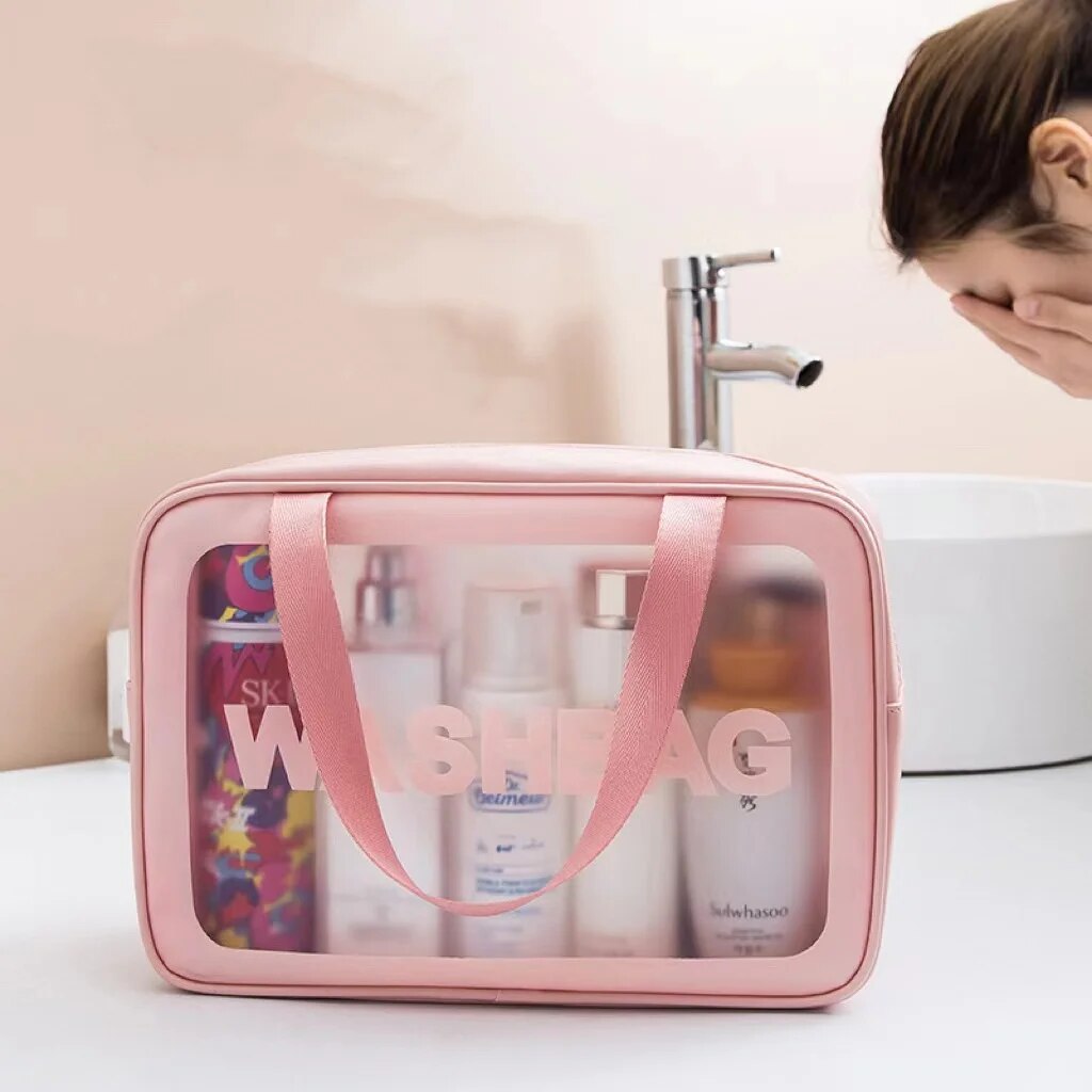 子供用の透明なPUメイクアップボックス,バス用のトラベル衛生 - Travel Accessories Kids のレビューと価格