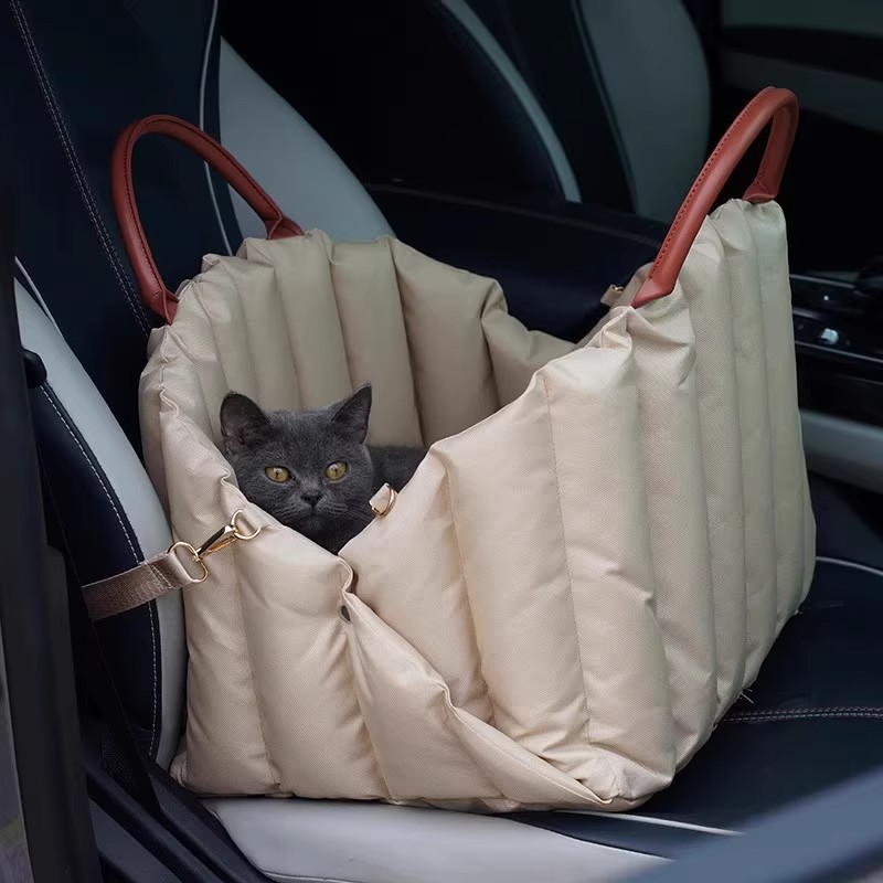 犬猫用キャリーバッグ、ポータブル犬用カーシート、ハンドヘルド - Travel Accessories Dog のレビューと価格