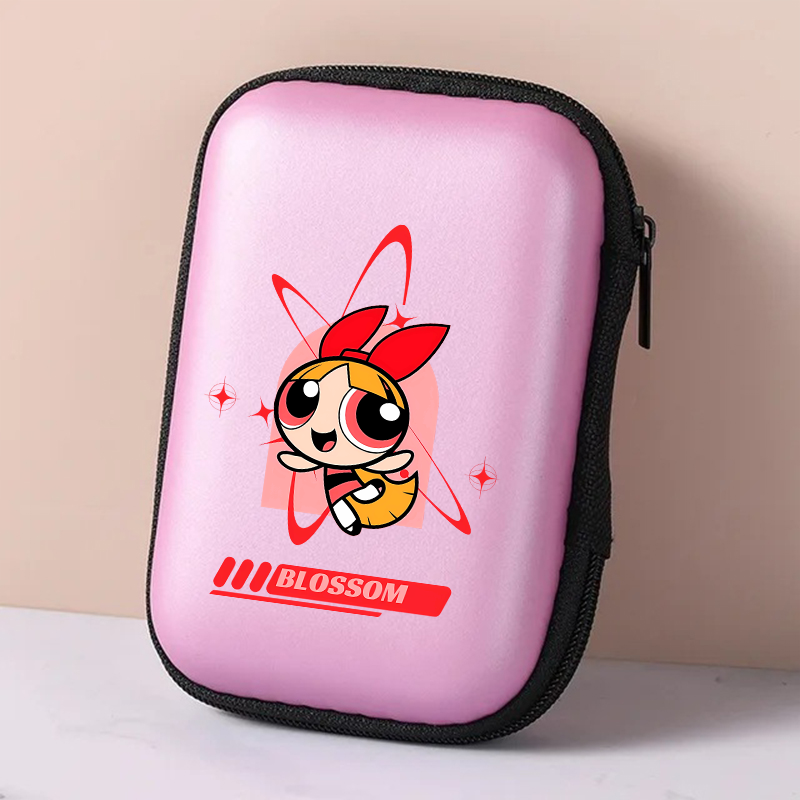 パワーパフガールズ データケーブル収納バッグ 可愛い漫画カー - Cable Organizer Travel のレビューと価格