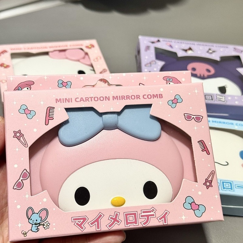ハローキティ風フリップオープンミラー　可愛いアニメキャラクタ - Travel Accessories In Japan のレビューと価格