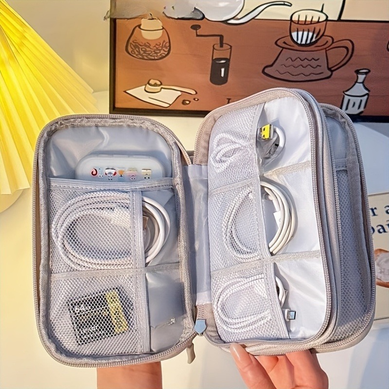 トラベルオーガナイザーバッグ、多ポケット収納ポーチ、トイレタ - Cable Organizer Travel のレビューと価格