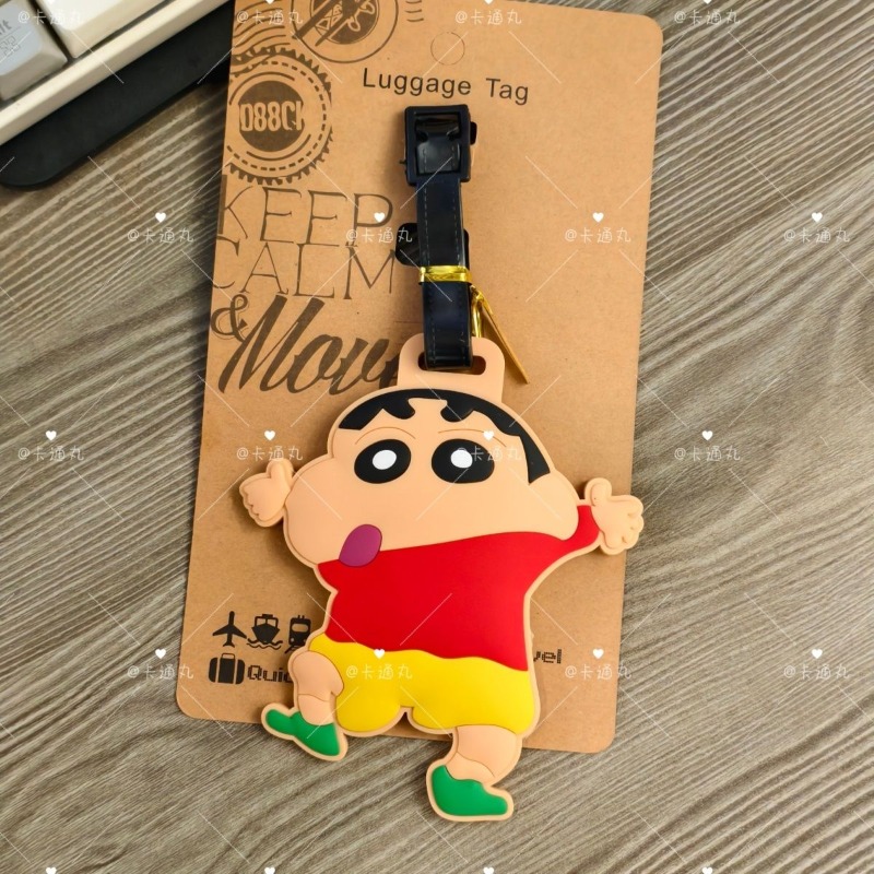 クレヨンしんちゃん漫画アニメキャラクターファッション荷物タグ - Travel Accessories In Japan のレビューと価格