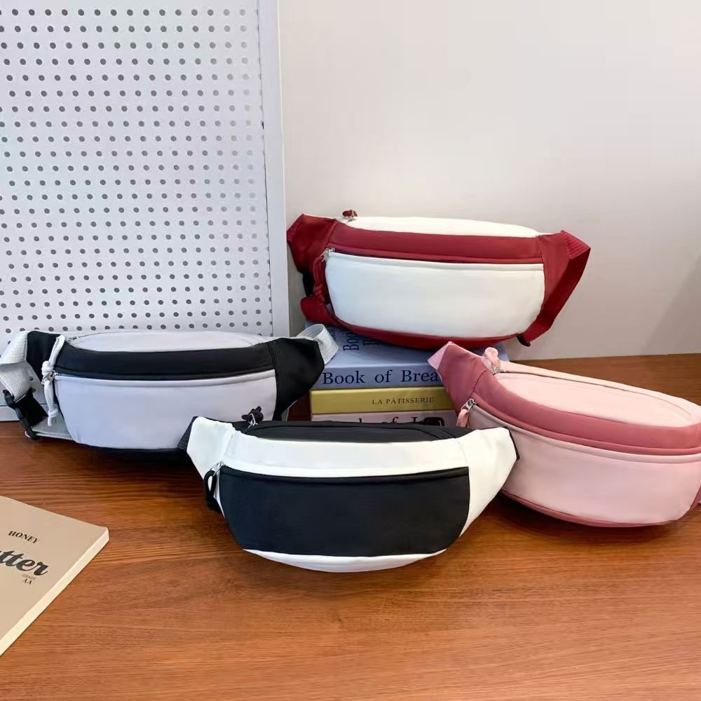 1ピースレディースチェストバッグ、カラーブロックカジュアルシ - Travel Accessories In Japan のレビューと価格