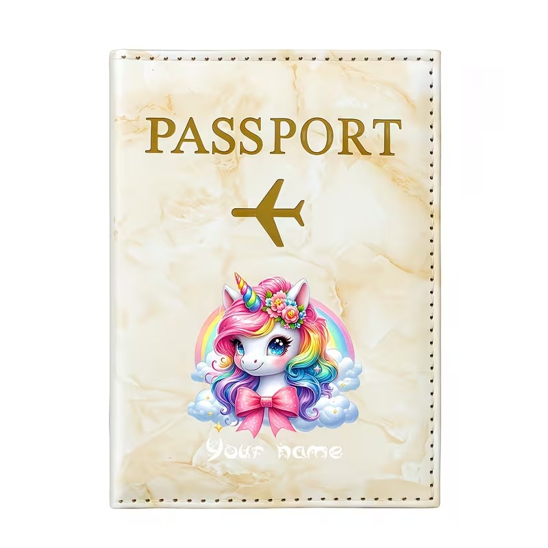 パーソナライズされた名前入りカスタムPUパスポートホルダー、 - Travel Accessories Personalised のレビューと価格