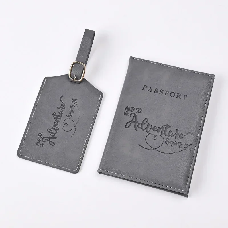 合成皮革パスポートホルダー,チケットホルダー,IDとクレジッ - Travel Accessories For Plane のレビューと価格