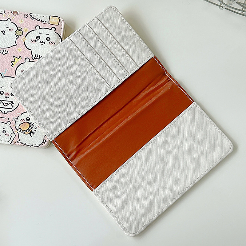 かわいいパンダパスポートカバー少女漫画ピンククマ銀行クレジッ - Travel Accessories For Plane のレビューと価格