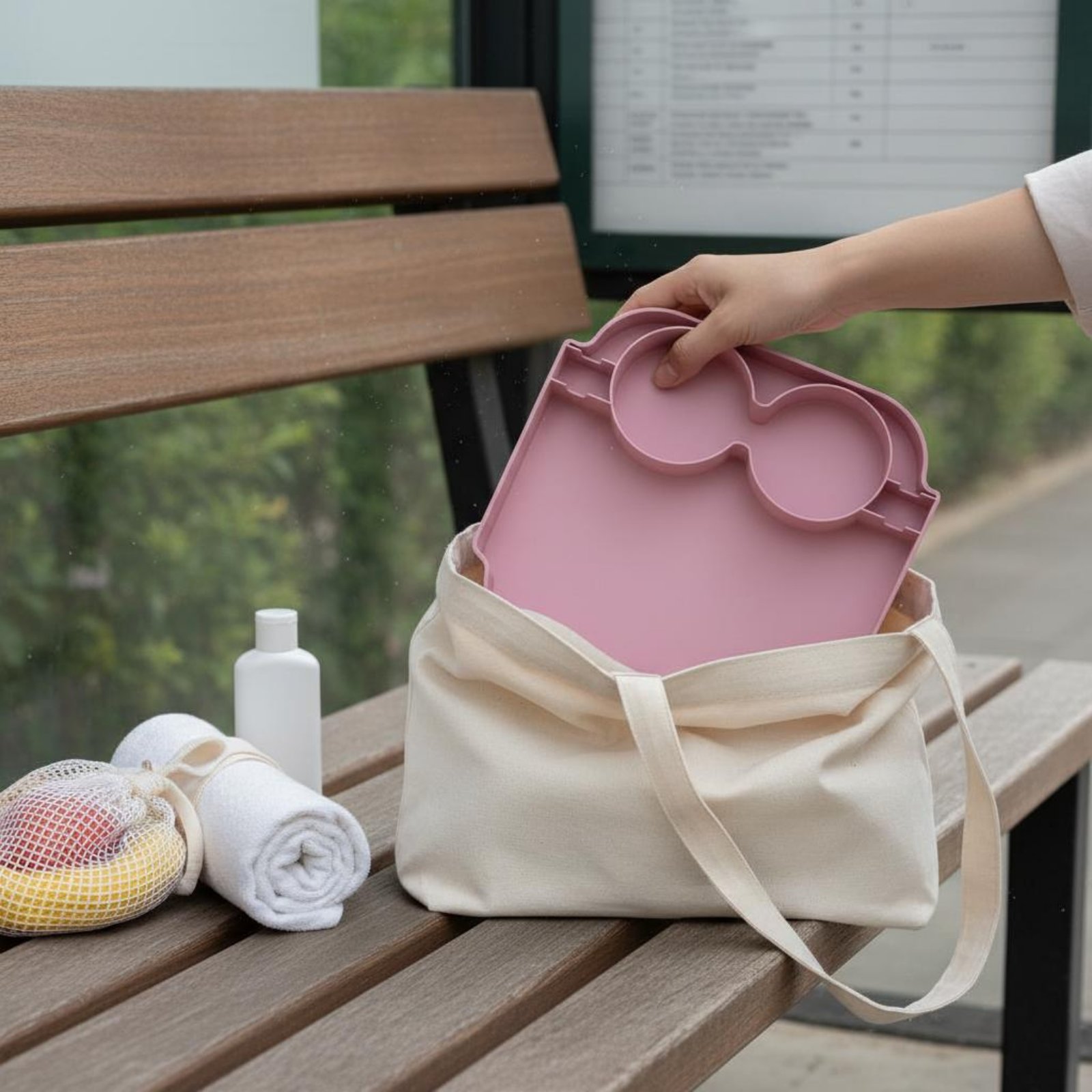 ビーチバッグトレイ 軽量トートバッグトレイインサート収納アク - Travel Accessories Designer のレビューと価格