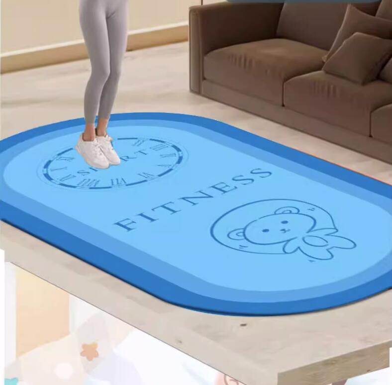 ヨガマットフィットネスホームジム床スポーツラグ旅行マットレス - Travel Yoga Accessories のレビューと価格