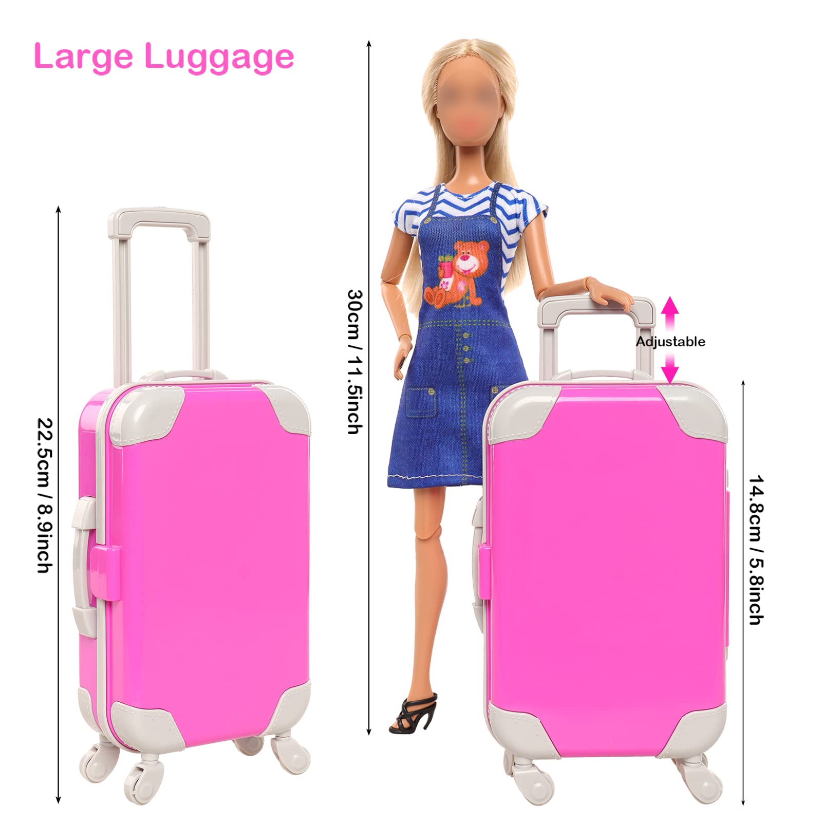 バワ-女の子のための人形の服とアクセサリー,ファッショナブル - Travel Accessories Kids のレビューと価格