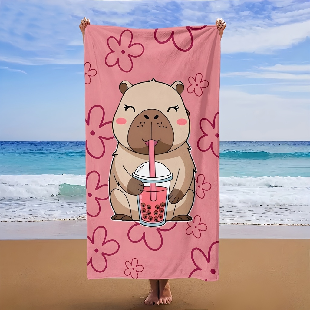1PC トロピカルフローラルビーチタオル、スイミングプール、 - Travel Yoga Accessories のレビューと価格