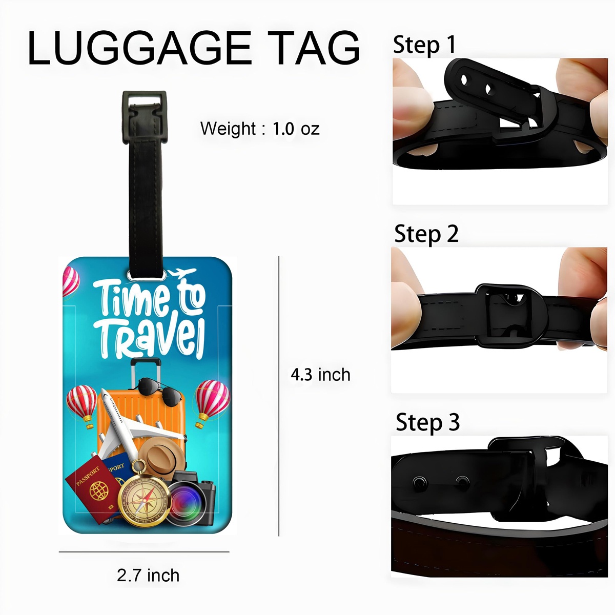 トラベルスタイル荷物タグ男性女性旅行荷物ラベルクラシックスー - Travel Accessories Kids のレビューと価格