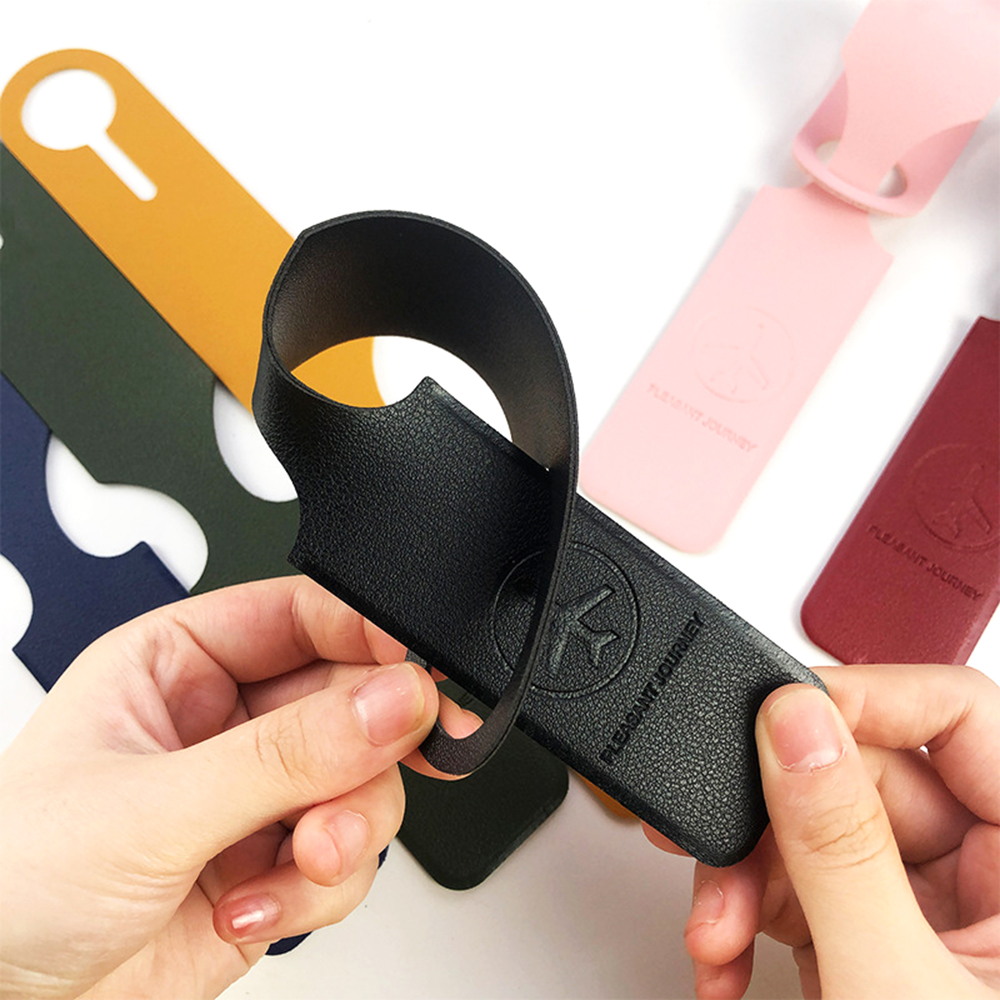 パーソナライズされたトラベルラゲージタグ PUレザー スーツ - Travel Accessories Designer のレビューと価格