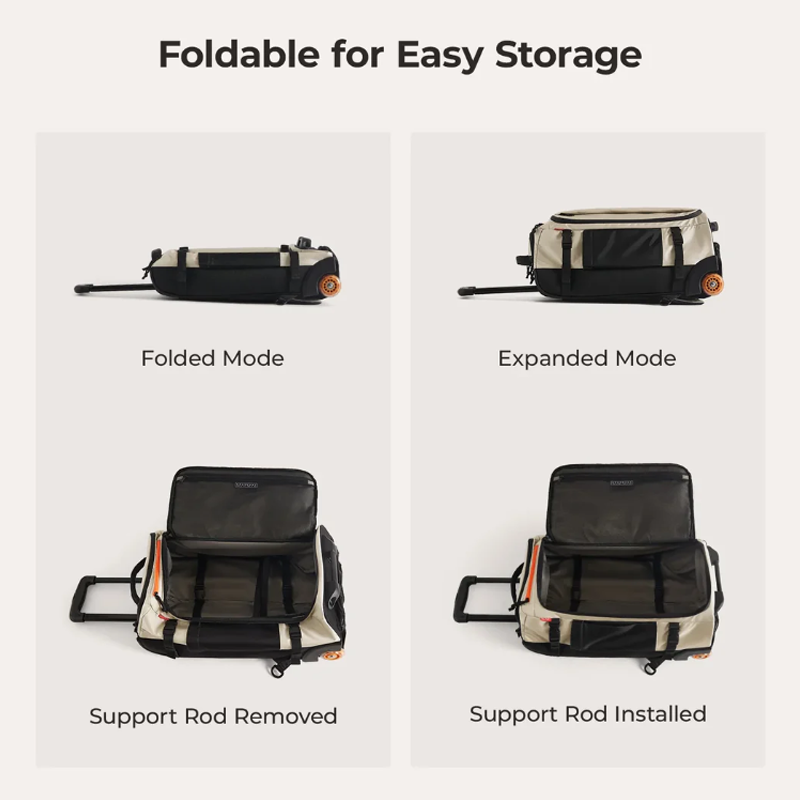 BAGSMART 43L ローラートラベルバックパック スム - Travel Router Accessories のレビューと価格