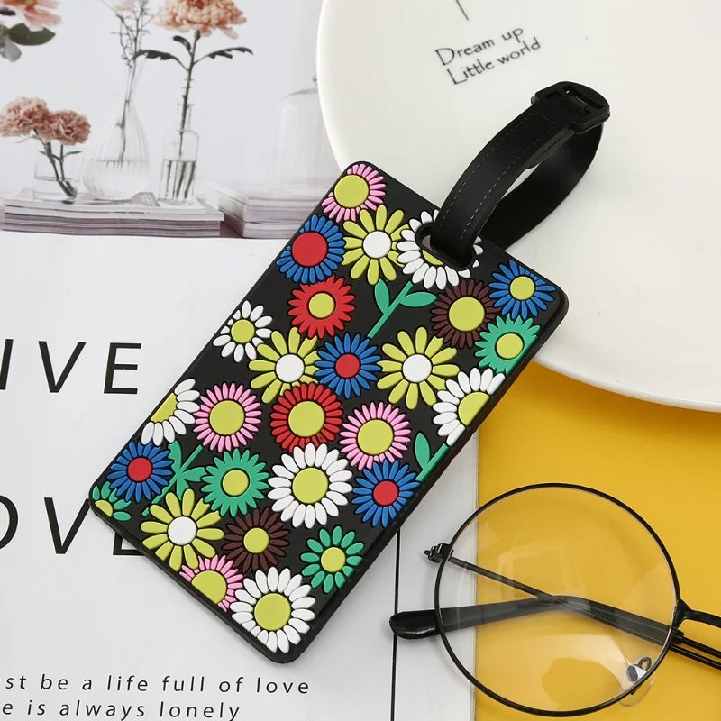 1 個新スーツケースカラーパターン荷物タグデザイン ID タ - Travel Accessories Designer のレビューと価格