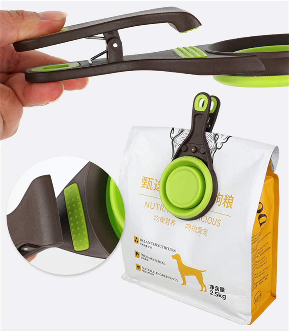 携帯用折りたたみ式シリコンペットフードスクープ計量カップ、バ - Travel Accessories Dog のレビューと価格