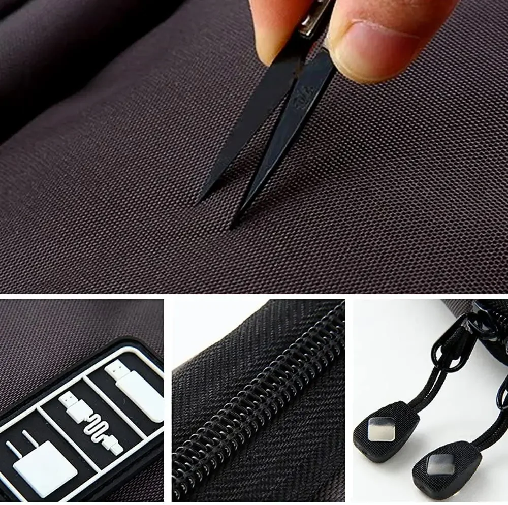 ケーブルオーガナイザー収納バッグシステムキットケース USB - Cable Organizer Travel のレビューと価格