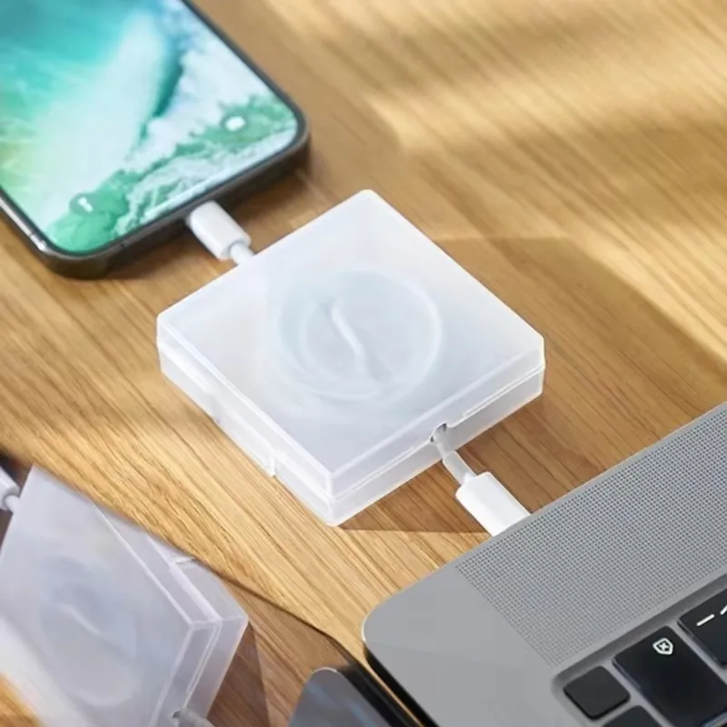 ポータブル透明ケーブルオーガナイザー コード管理 USBケー - Cable Organizer Travel のレビューと価格