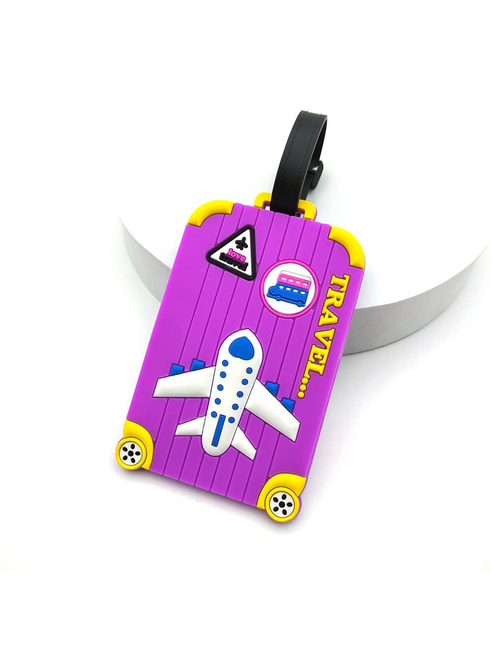 クリエイティブな航空機ラゲッジタグ,男性と女性用,旅行かばん - Travel Accessories For Plane のレビューと価格