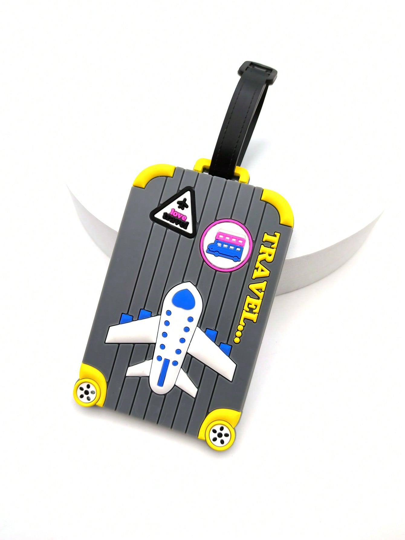 クリエイティブな航空機ラゲッジタグ,男性と女性用,旅行かばん - Travel Accessories For Plane のレビューと価格