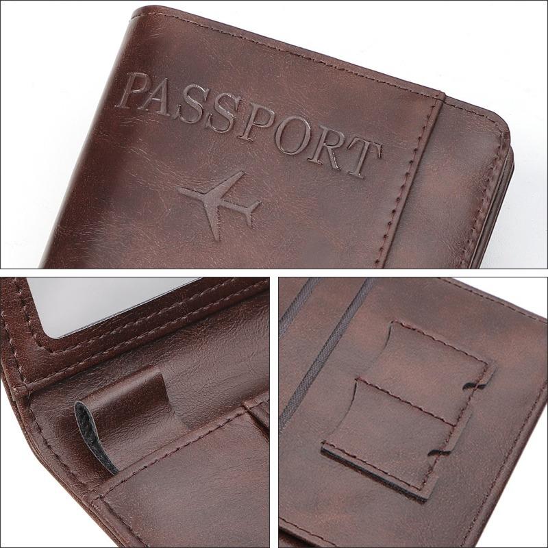 1PC 軽量パスポートウォレット RFID ブロッキング複数 - Travel Accessories For Plane のレビューと価格